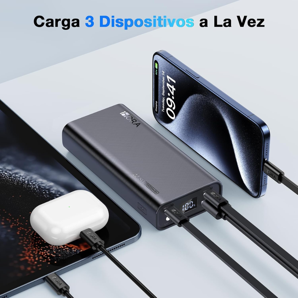 Miniatura 2 de Power Bank Bateria 20000 1hora Gar158